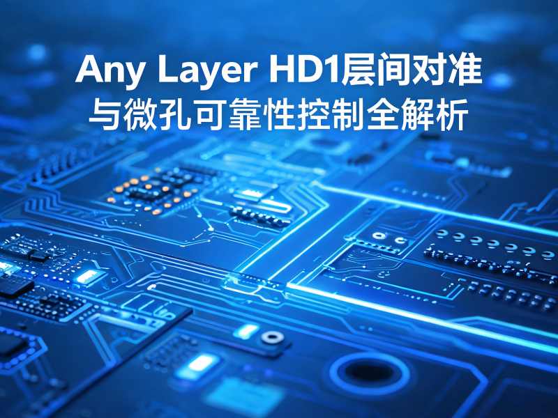 Any Layer HDI 层间对准与微孔可靠性控制全解析