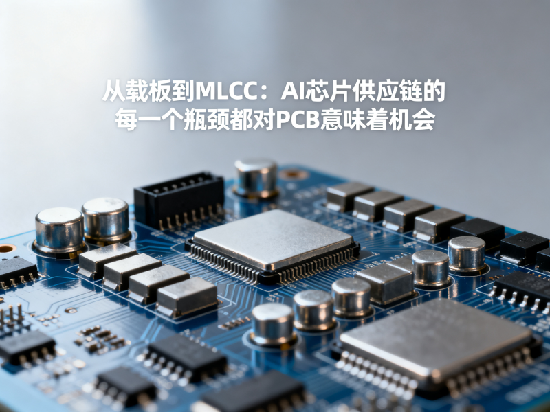 从载板到MLCC：AI芯片供应链的每一个瓶颈都对PCB意味着机会