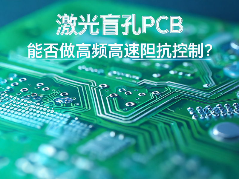 激光盲孔 PCB 能否做高频高速阻抗控制？技术可行性与采购决策全解析