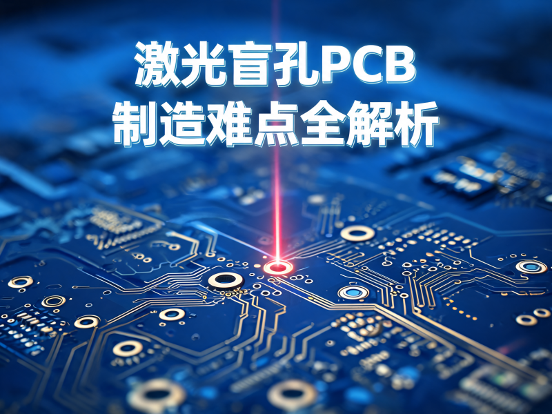 激光盲孔 PCB 制造难点全解析：从工艺原理到量产挑战
