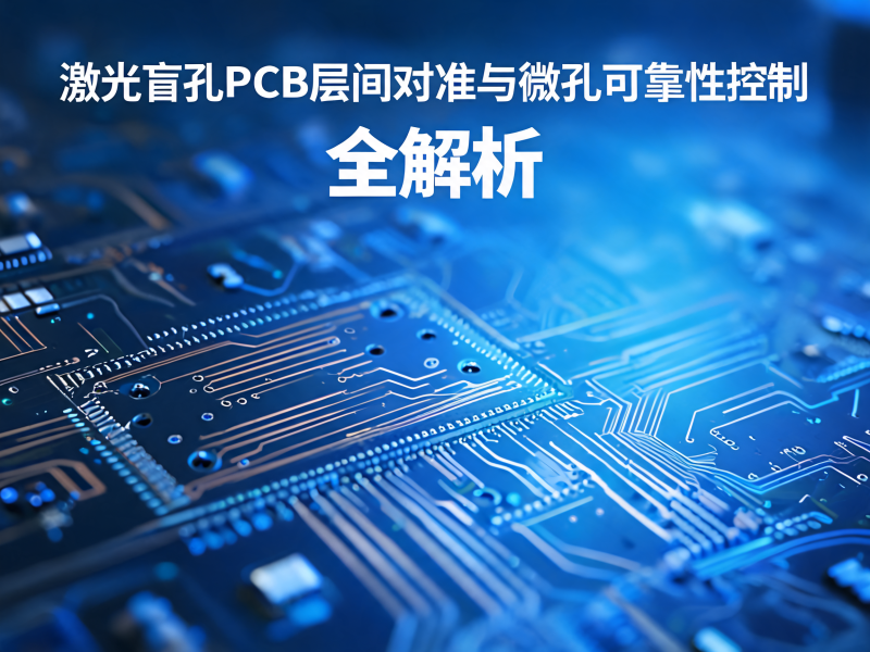 激光盲孔 PCB 层间对准与微孔可靠性控制全解析