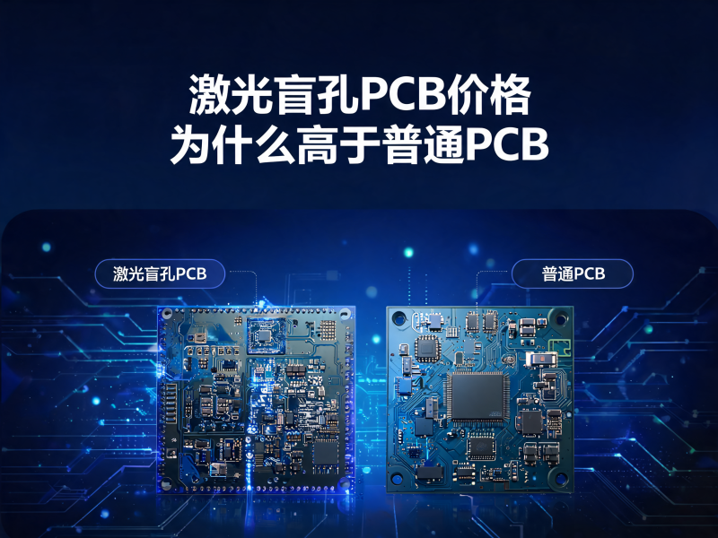 激光盲孔 PCB 价格高于普通 PCB 的技术解析：从工艺到成本的差异