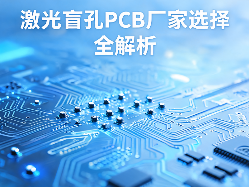 激光盲孔 PCB 厂家选择全解析 —— 从技术能力到采购决策的实战指南