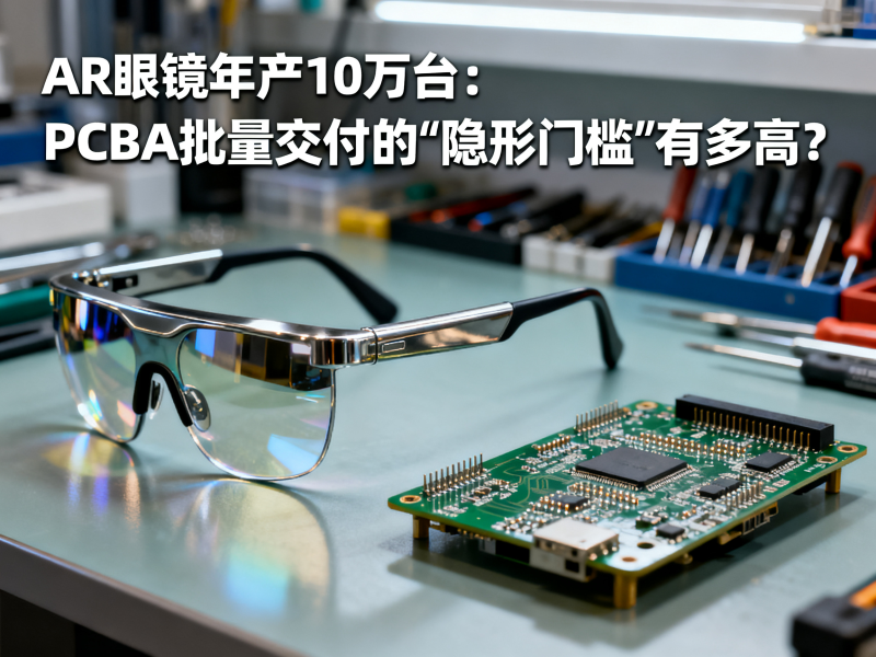AR眼镜年产10万台：PCBA批量交付的