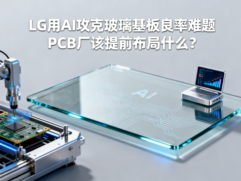LG用AI攻克玻璃基板良率难题——PCB厂该提前布局什么？