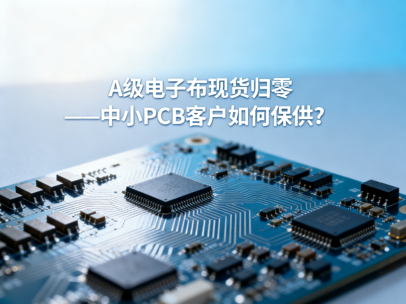 A级电子布现货归零——中小PCB客户如何保供？