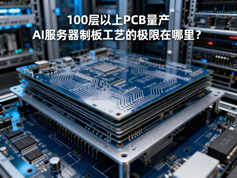 100层以上PCB量产：AI服务器制板工艺的极限在哪里？