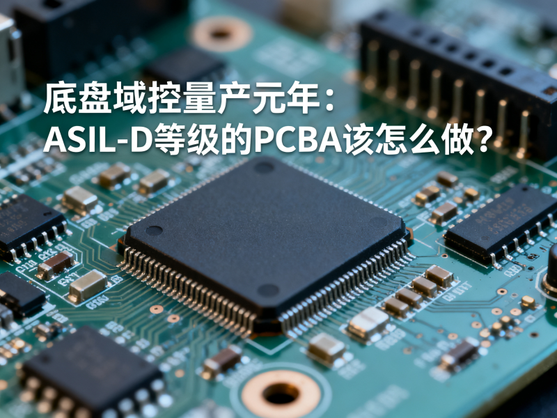 底盘域控量产元年：ASIL-D等级的PCBA该怎么做？