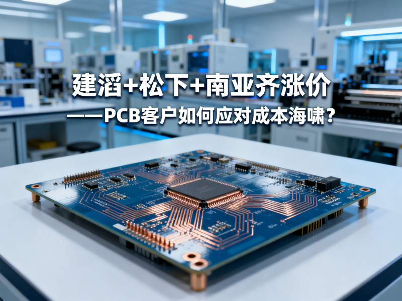 建滔+松下+南亚齐涨价——PCB客户如何应对成本海啸？
