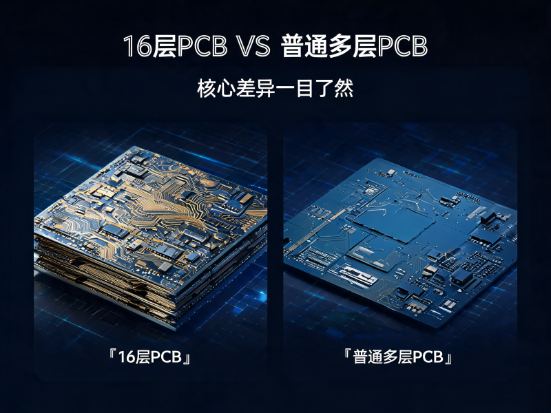 16 层 PCB 与普通多层 PCB 区别分析：从设计到制造的技术与采购决策指南