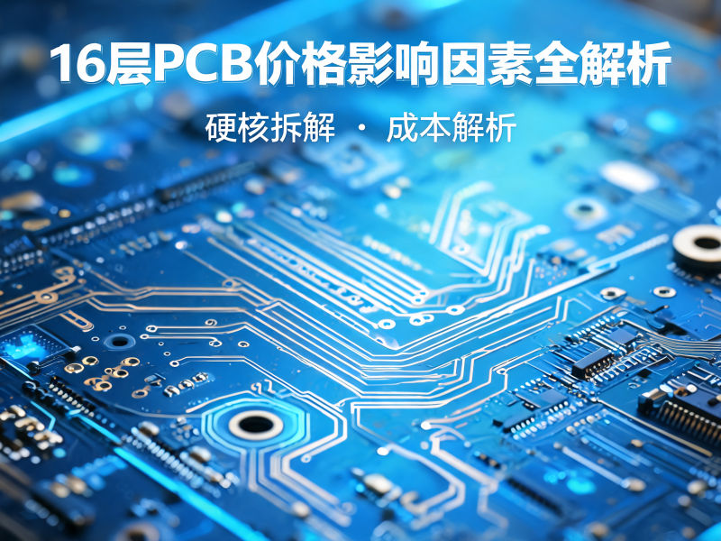 16 层 PCB 价格影响因素全解析：从材料到工艺的成本控制逻辑