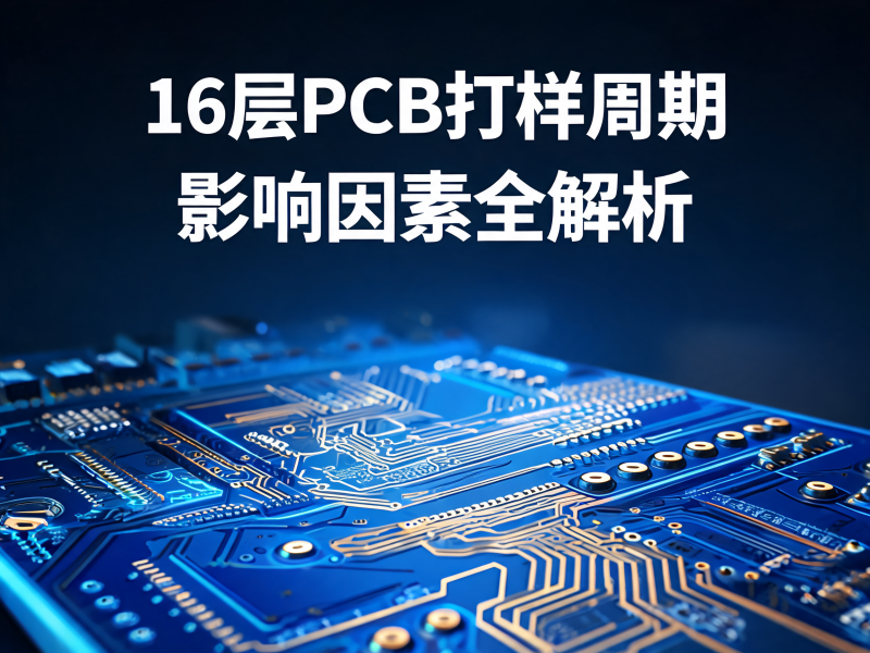 16 层 PCB 打样周期影响因素全解析：从设计到交付的关键变量