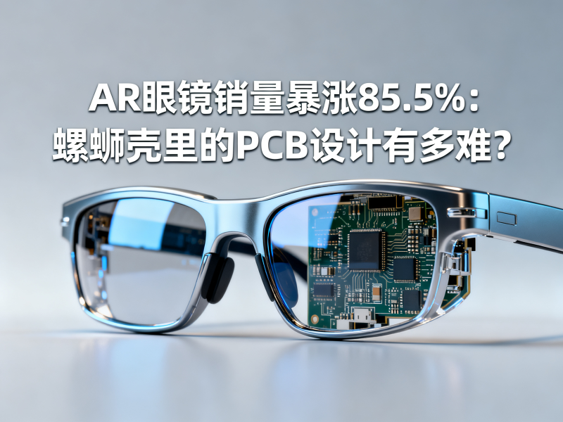 AR眼镜销量暴涨85.5%：螺蛳壳里的PCB设计有多难？