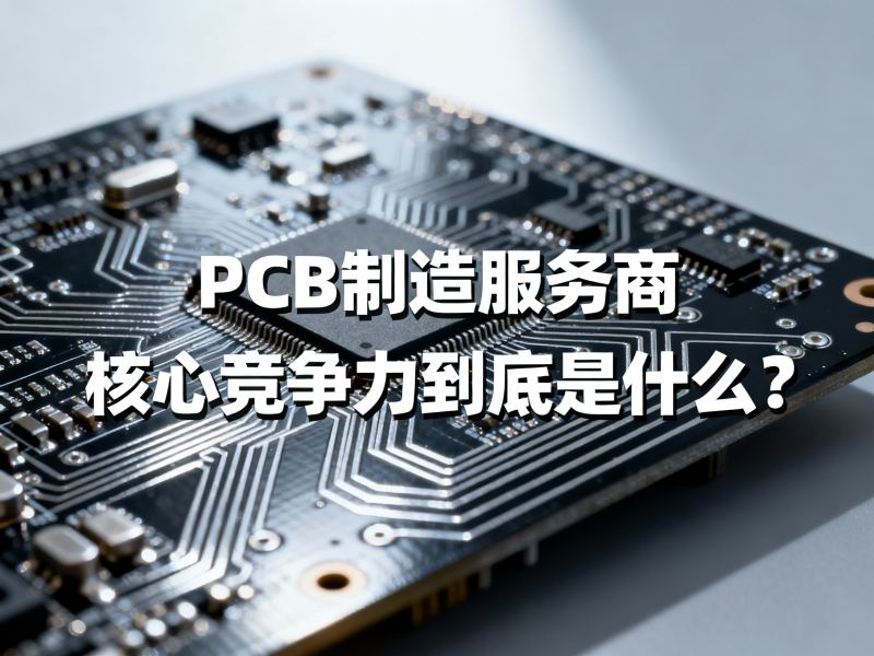 不拼概念拼交付：PCB制造服务商的核心竞争力到底是什么？