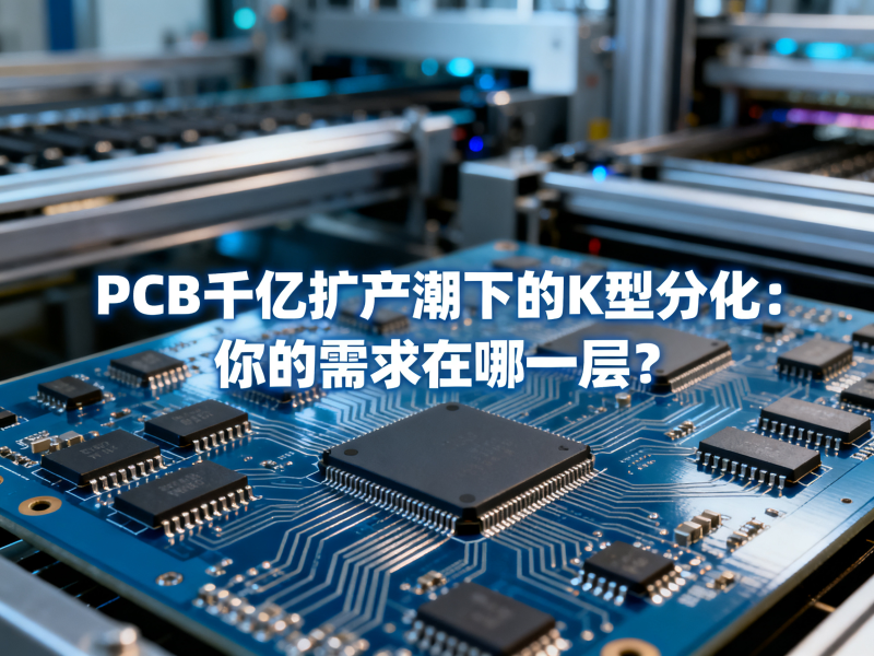 PCB千亿扩产潮下的K型分化：你的需求在哪一层？