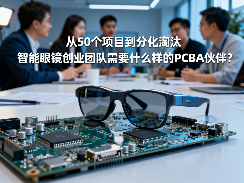 从50个项目到分化淘汰：智能眼镜创业团队需要什么样的PCBA伙伴？