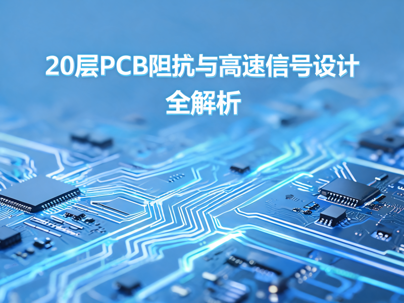 20 层 PCB 阻抗与高速信号设计全解析：从层叠结构到批量制造的关键变量