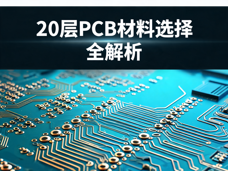 20 层 PCB 材料选择全解析：从高频信号到热管理的关键参数