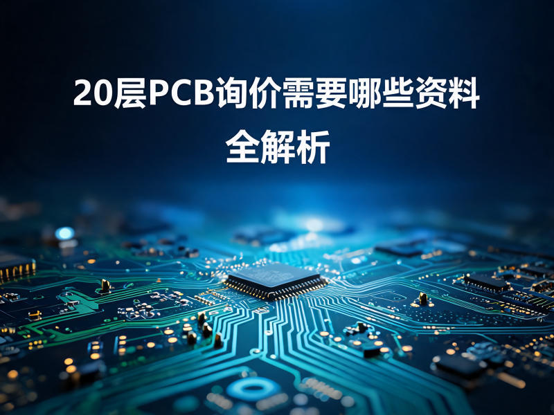 20 层 PCB 询价需要哪些资料全解析：从设计到报价的关键清单