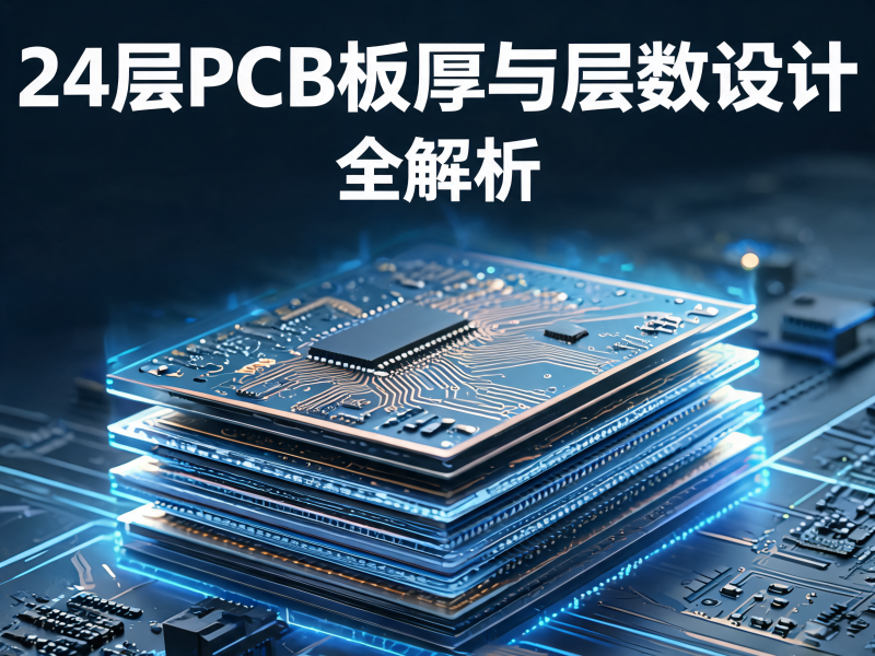 24 层 PCB 板厚与层数设计全解析：从结构到工艺的多层板设计要点