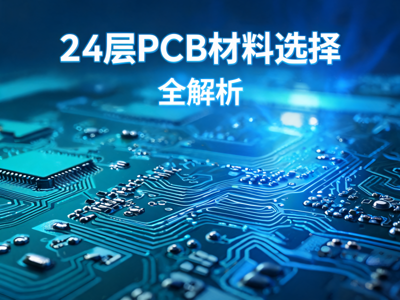 24 层 PCB 材料选择全解析：从基材到工艺的系统性决策指南