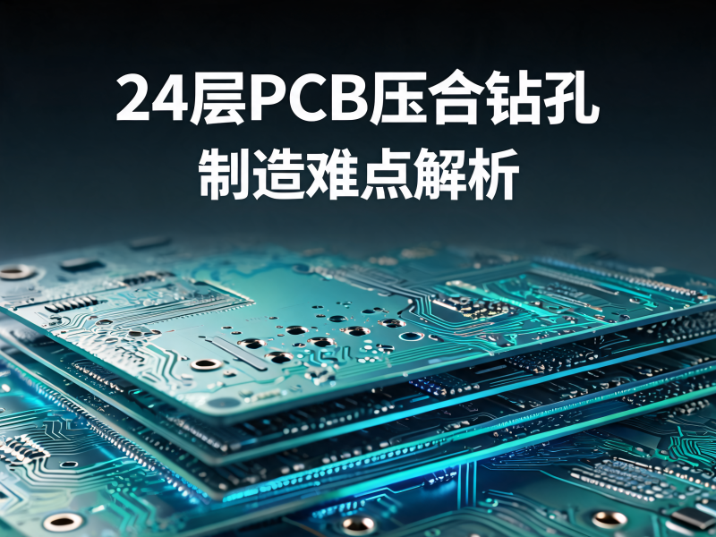 24 层 PCB 压合钻孔制造难点解析：从层间匹配到深孔成型的全流程技术挑战