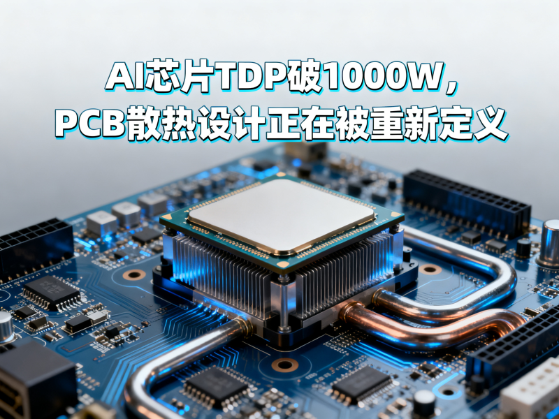 AI芯片TDP破1000W，PCB散热设计正在被重新定义