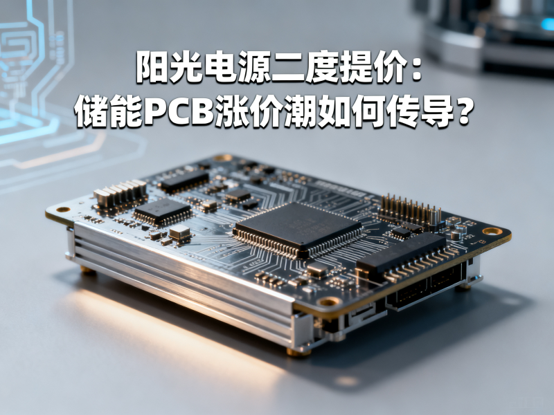 阳光电源二度提价：储能PCB涨价潮如何传导？