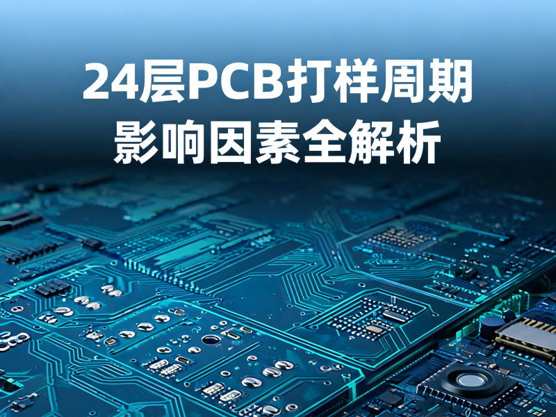 24 层 PCB 打样周期影响因素全解析：从材料到工艺的 7 大变量拆解