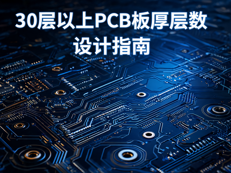 30 层以上 PCB 板厚层数设计指南：从材料到工艺的高密度互连实践