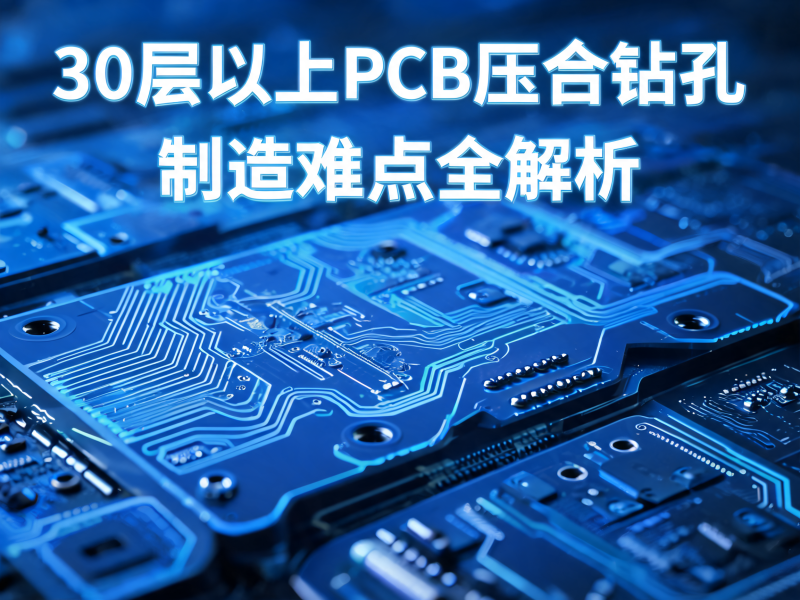 30 层以上 PCB 压合钻孔制造难点全解析：技术瓶颈与突破路径