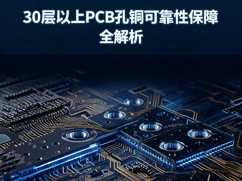 30 层以上 PCB 孔铜可靠性保障全解析：材料、工艺与质量控制