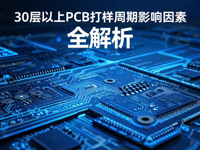 30 层以上 PCB 打样周期影响因素全解析：材料、工艺与设计的多维挑战