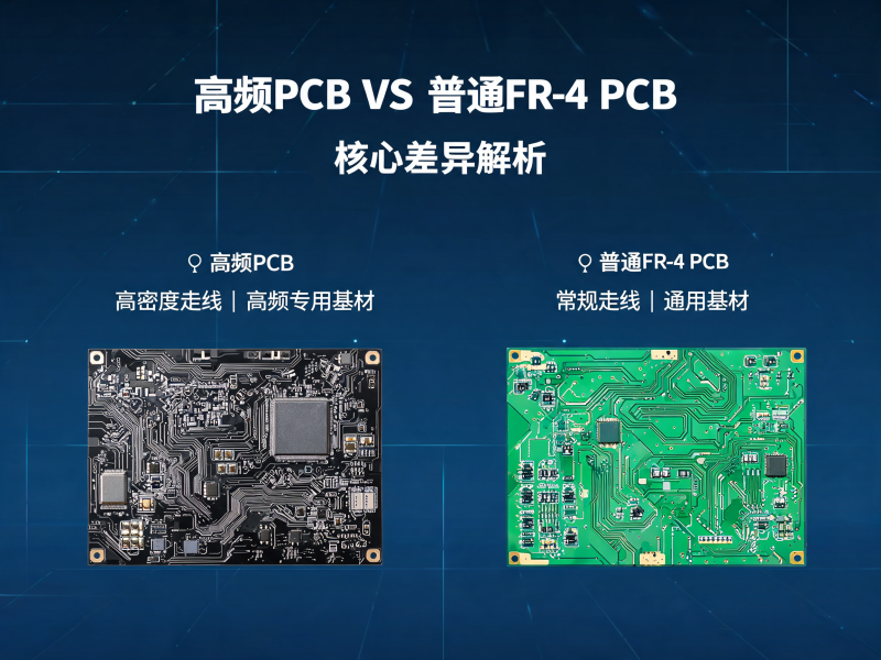 高频 PCB 与普通 FR-4 PCB 区别全解析：从材料到应用的关键差异