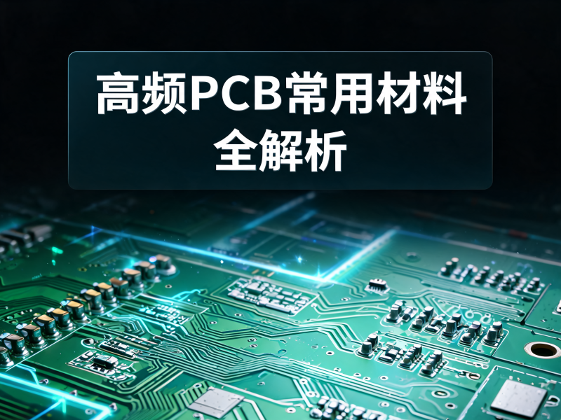 高频 PCB 常用材料全解析：从性能参数到选型逻辑