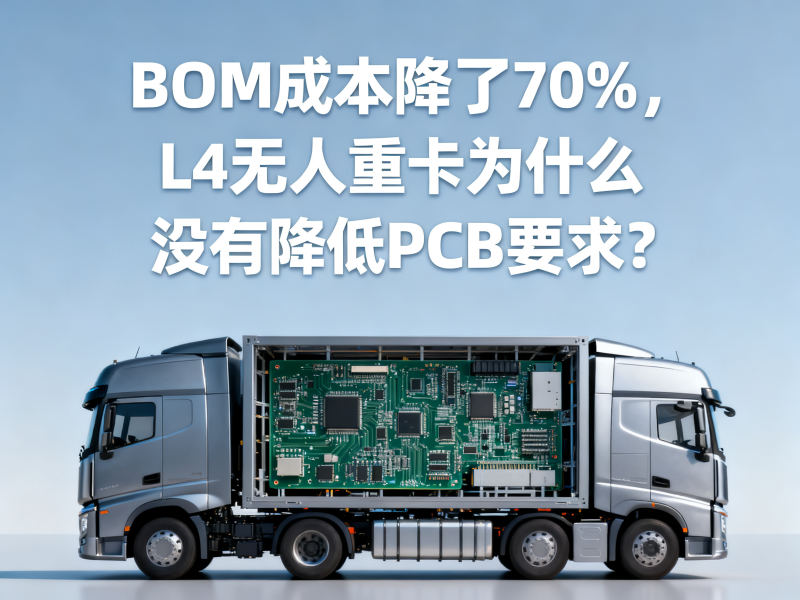 L4无人重卡汉诺威首发：全冗余架构对PCB意味着什么？