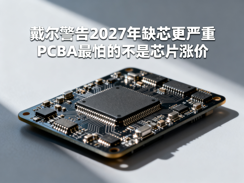 戴尔警告2027年缺芯或更严重，PCBA最怕的不是芯片涨价