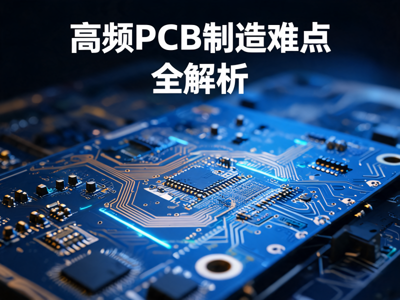 高频 PCB 制造难点全解析：材料、结构与工艺的多维突破