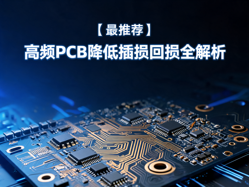 高频 PCB 降低插损回损全解析：材料、设计与工艺的协同优化 a