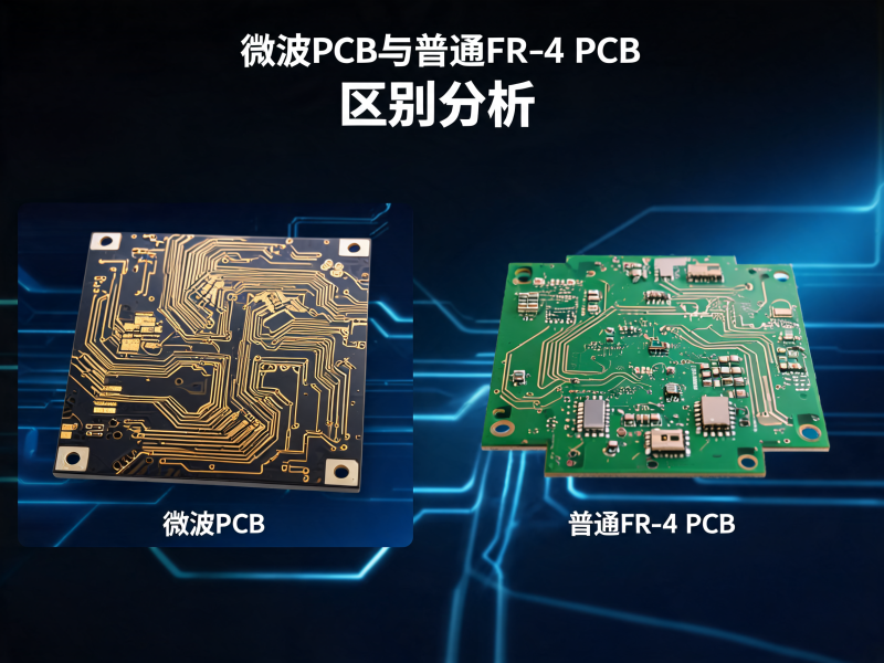 微波 PCB 与普通 FR-4 PCB 区别分析：从材料到应用的全维度解读