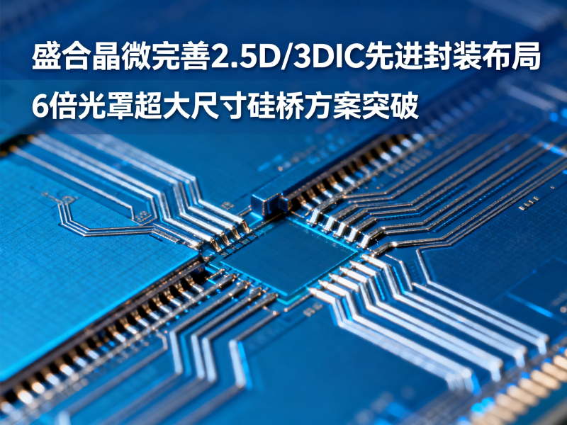 盛合晶微完善2.5D/3DIC先进封装布局，6倍光罩超大尺寸硅桥方案突破