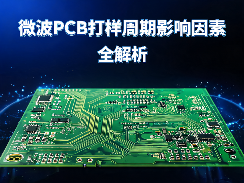 微波 PCB 打样周期影响因素全解析