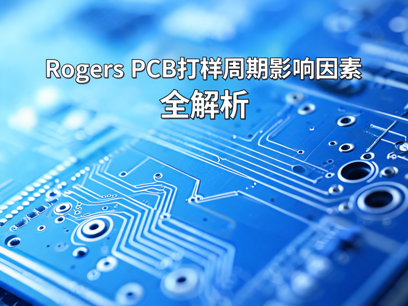 Rogers PCB 打样周期影响因素全解析