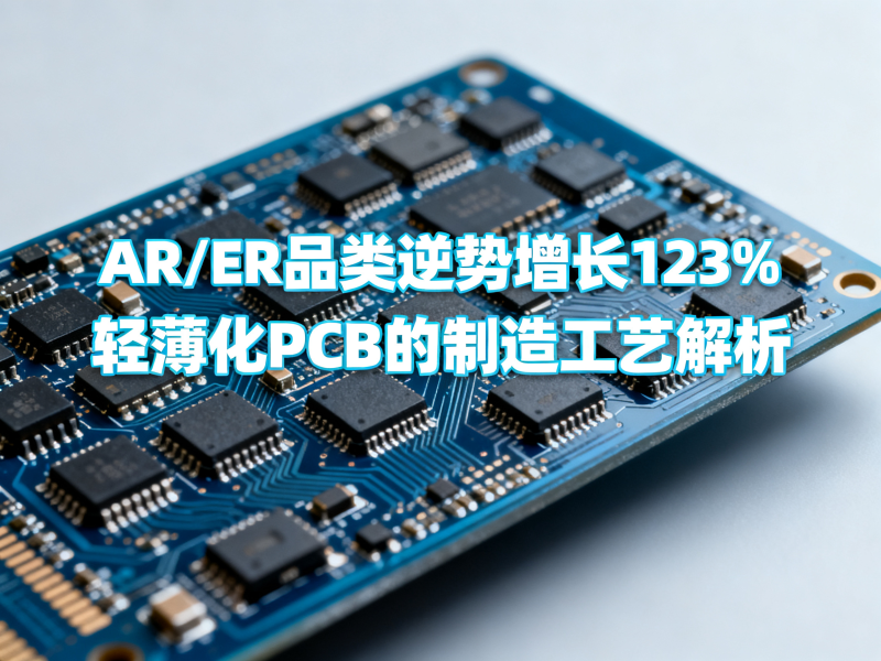 AR/ER品类逆势增长123%：轻薄化PCB的制造工艺解析