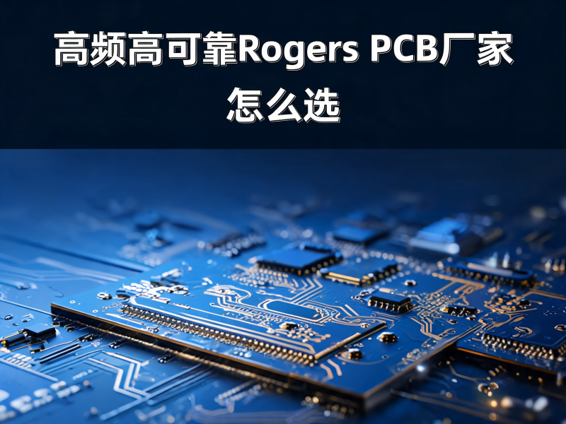 高频高可靠 Rogers PCB 厂家怎么选：从材料到制造的全维度选型指南
