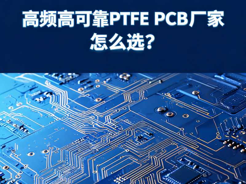 高频高可靠 PTFE PCB 厂家怎么选？—— 从材料到工艺的全维度选型指南