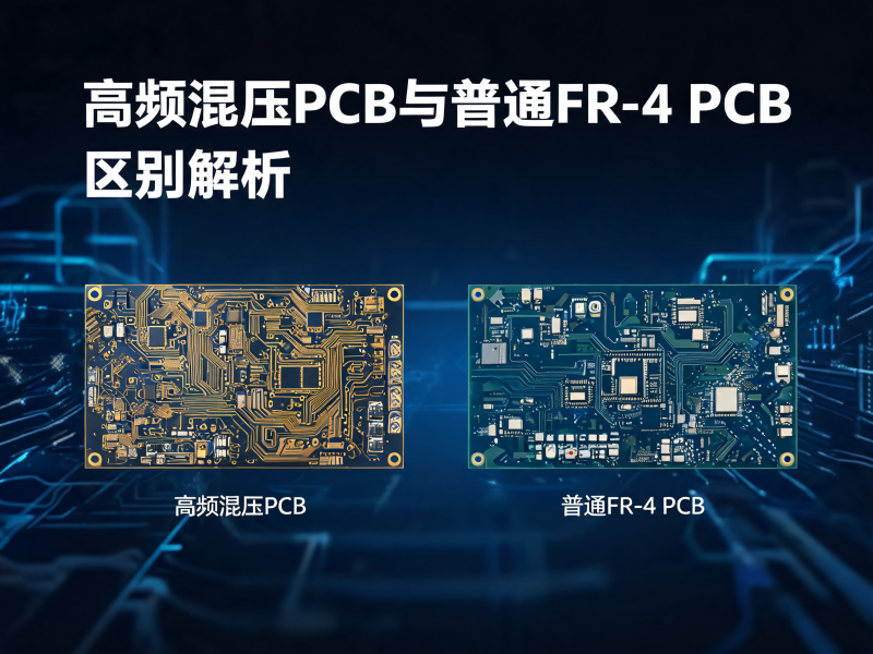 高频混压 PCB 与普通 FR-4 PCB 区别解析：从材料到应用的全维度对比