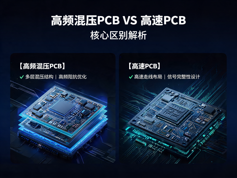 高频混压 PCB 与高速 PCB 深度解析：从材料到应用的核心差异