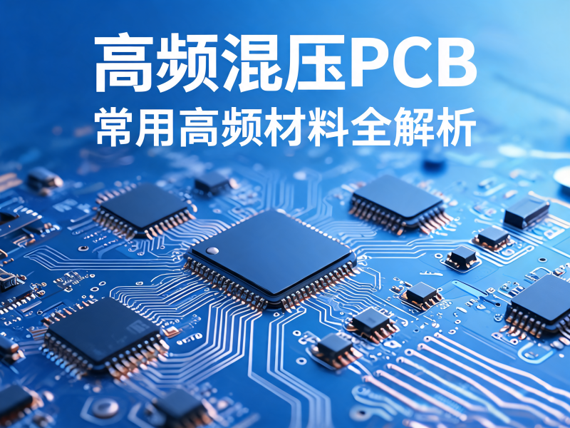 高频混压 PCB 常用高频材料全解析：从 Dk/Df 到混压工艺的技术突破