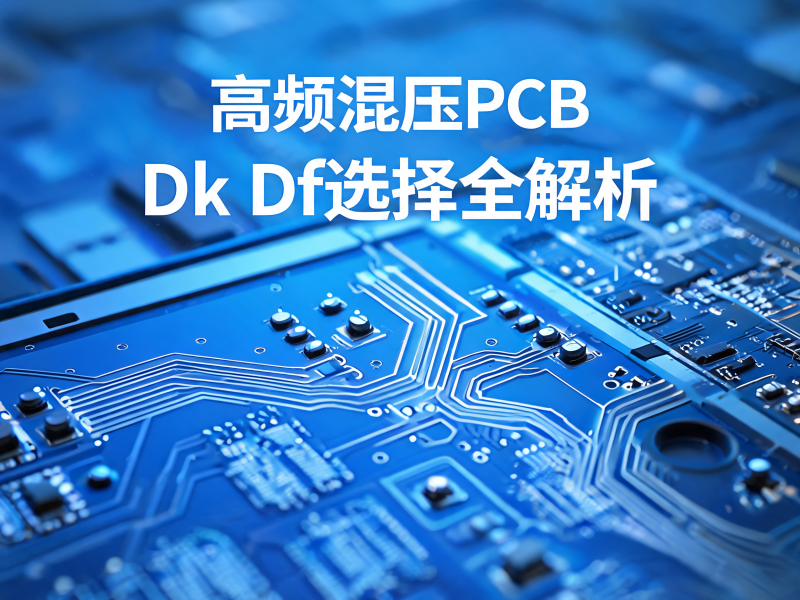 高频混压 PCB Dk Df 选择全解析：从材料体系到工艺适配的实战指南